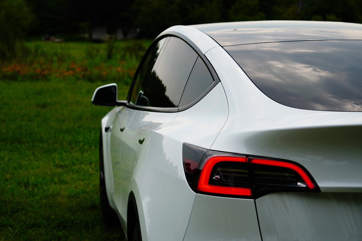 Tesla Model Y window tint install