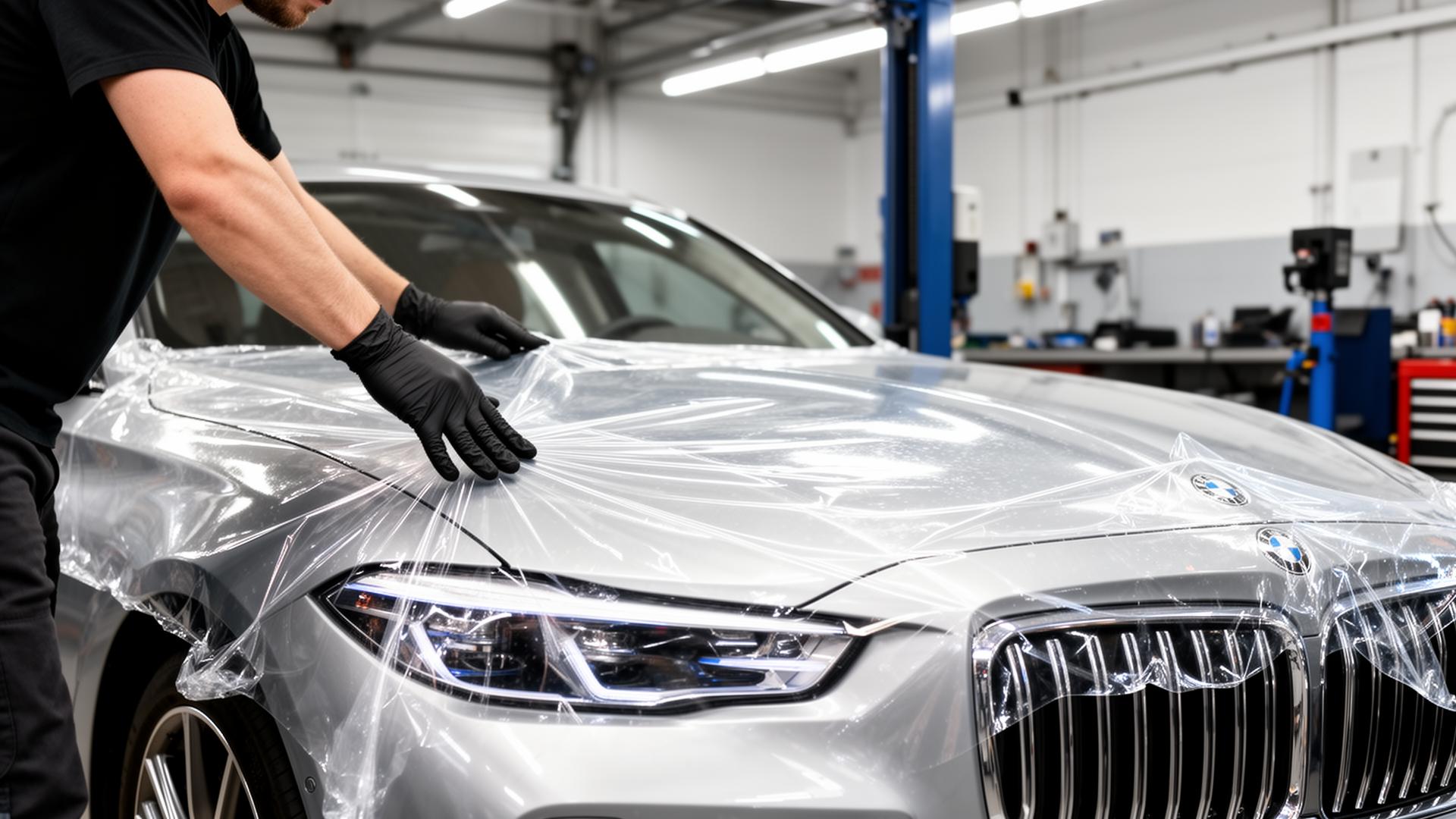 Vehicle with clear paint protection film installed in Las Vegas